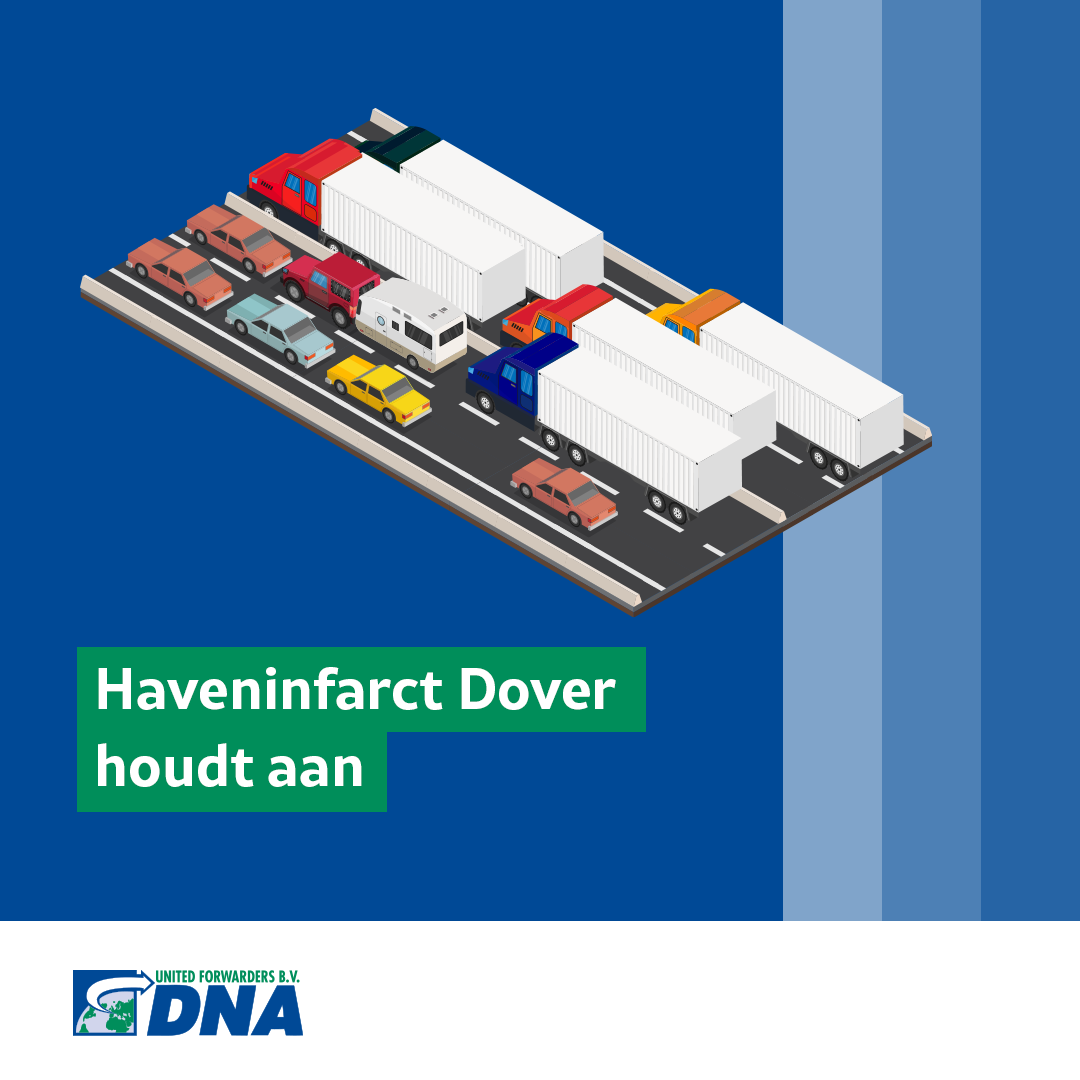 DNA Haveninfarct Dover houdt aan