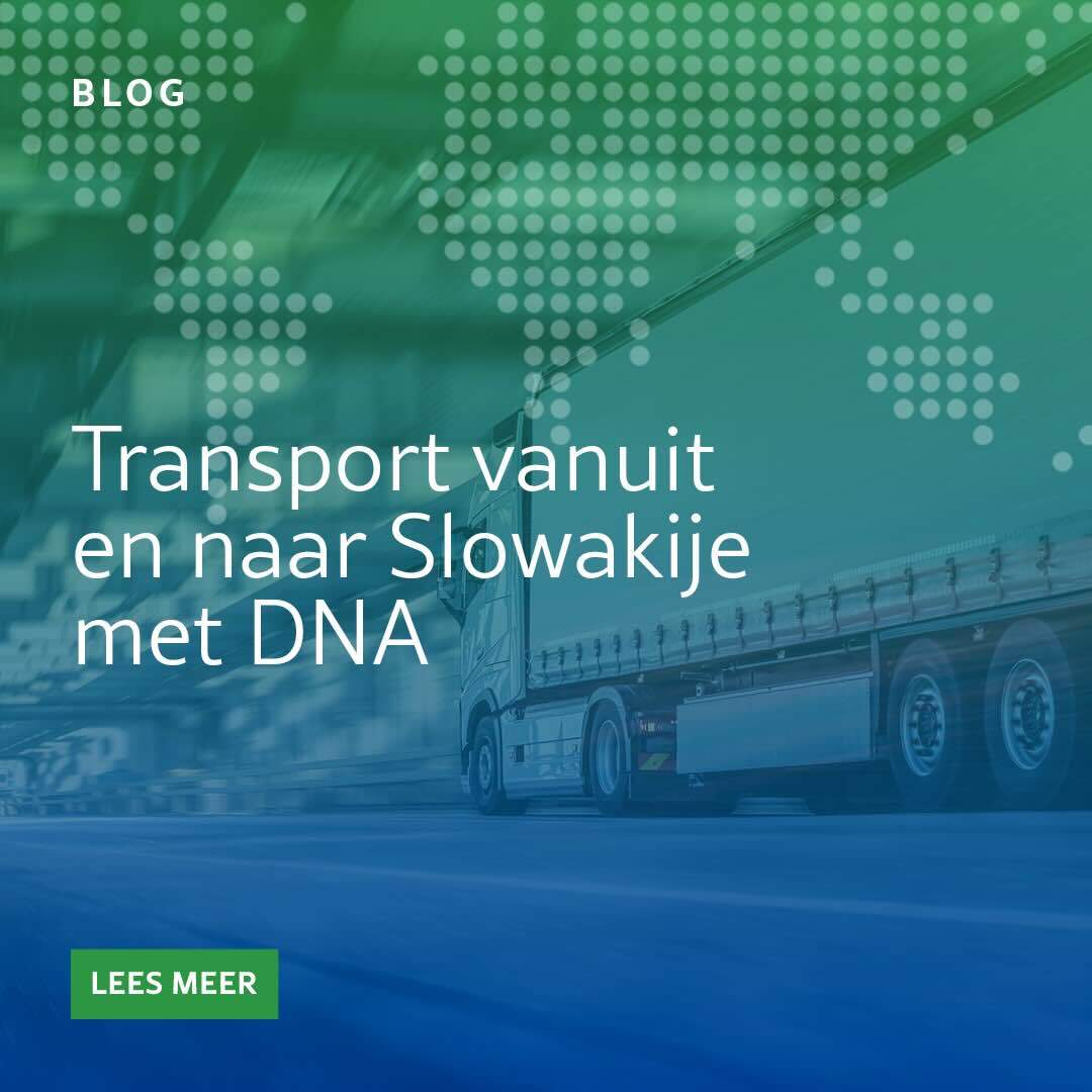 Transport vanuit en naar Slowakije met DNA