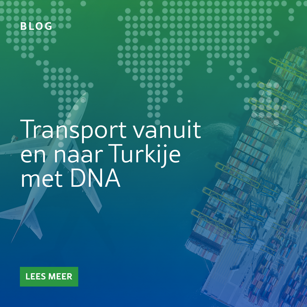 Transport vanuit en naar Turkije met DNA