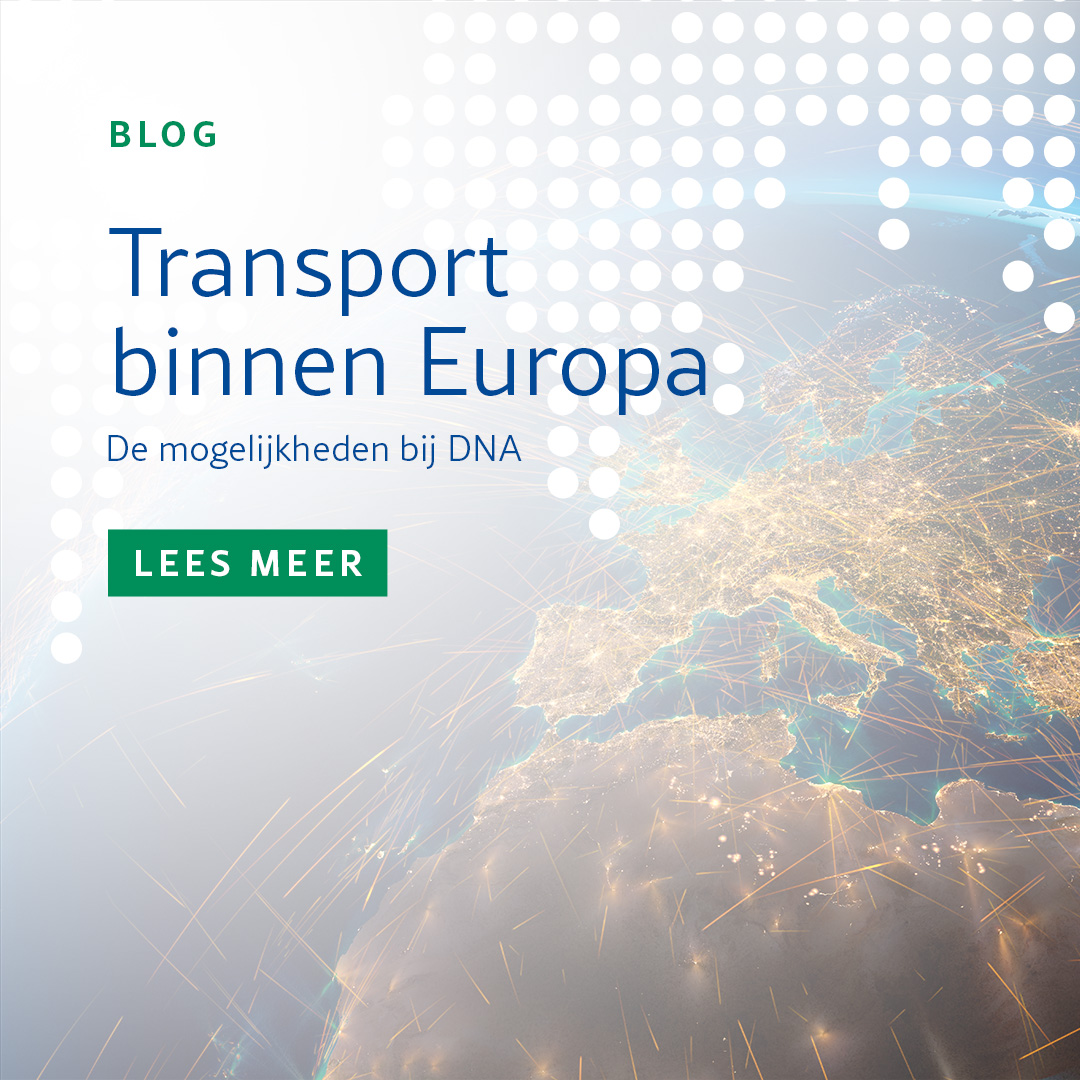 Transport binnen Europa - de mogelijkheden bij DNA