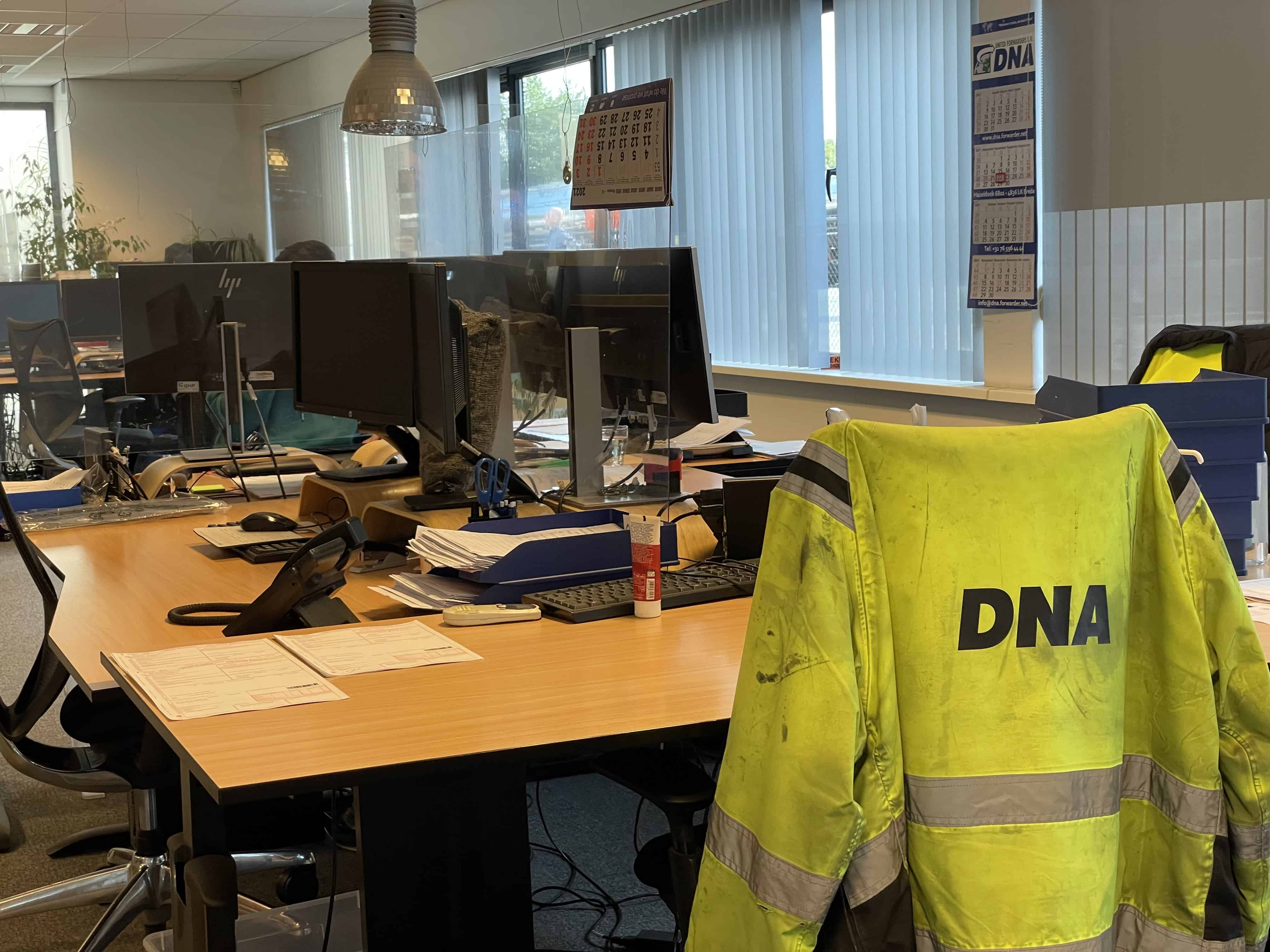 DNA United Forwarders - Werkplek