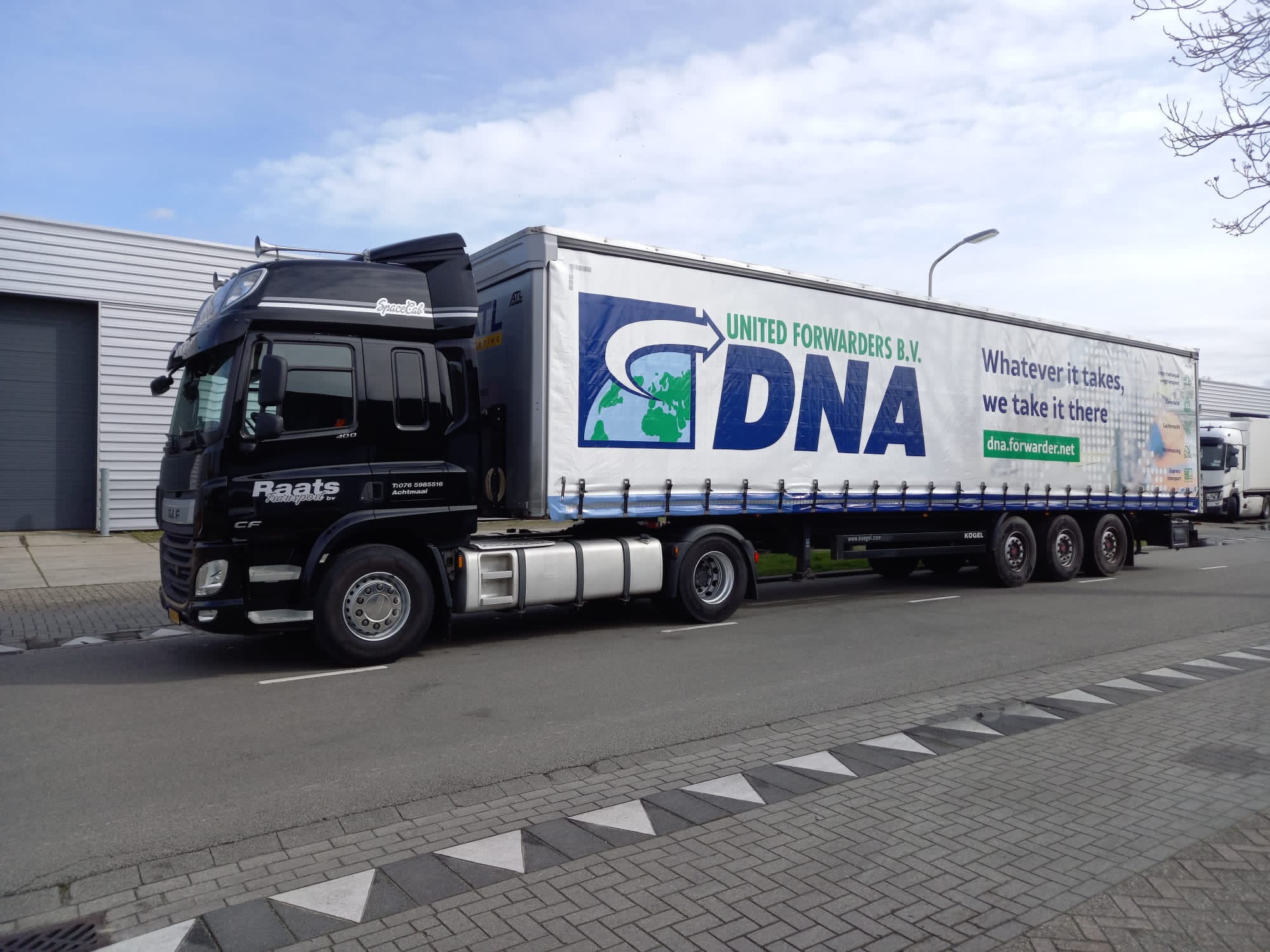 Dna-vrachtwagen