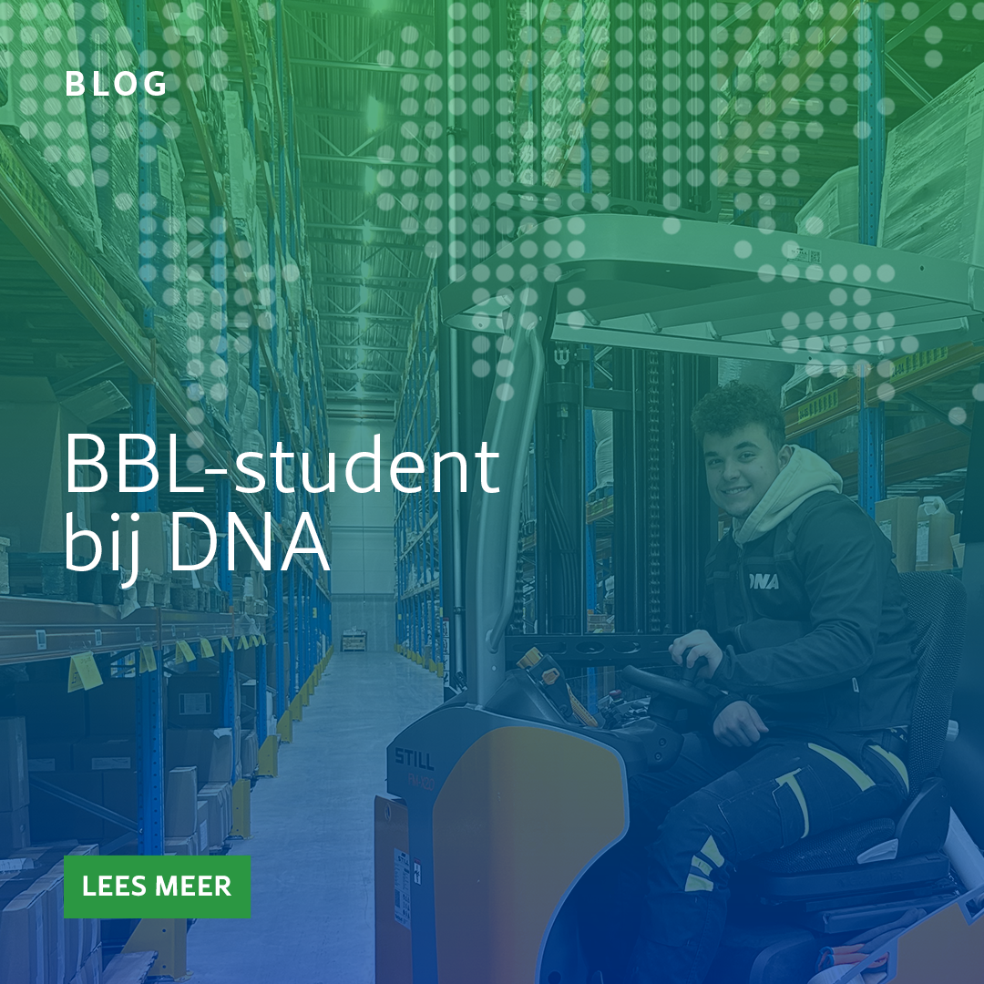 BBL-student bij DNA United Forwarders